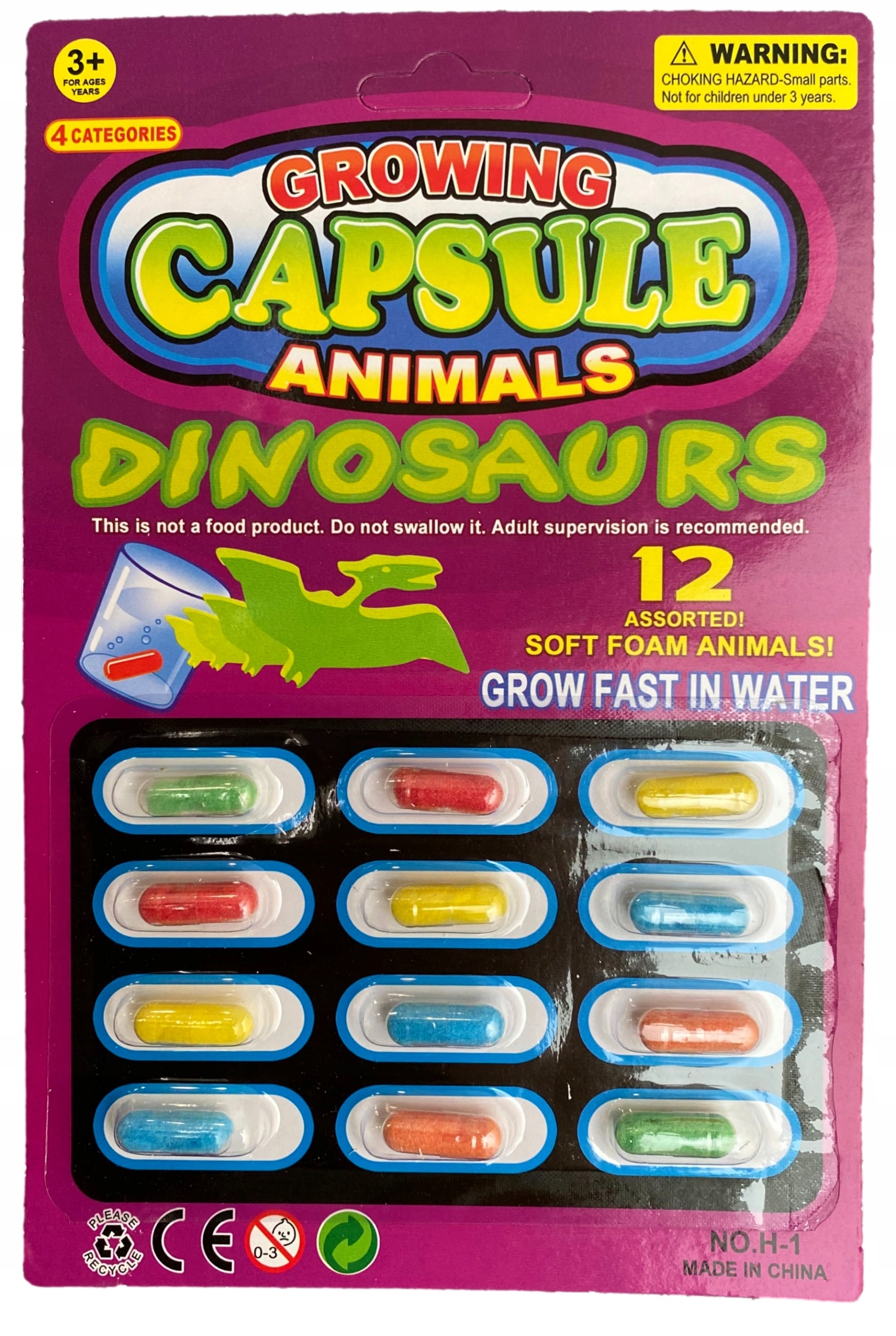 MAGICZNE KAPSUŁKI ROSNĄCE W WODZIE - DINOZAURY - obrazek 15