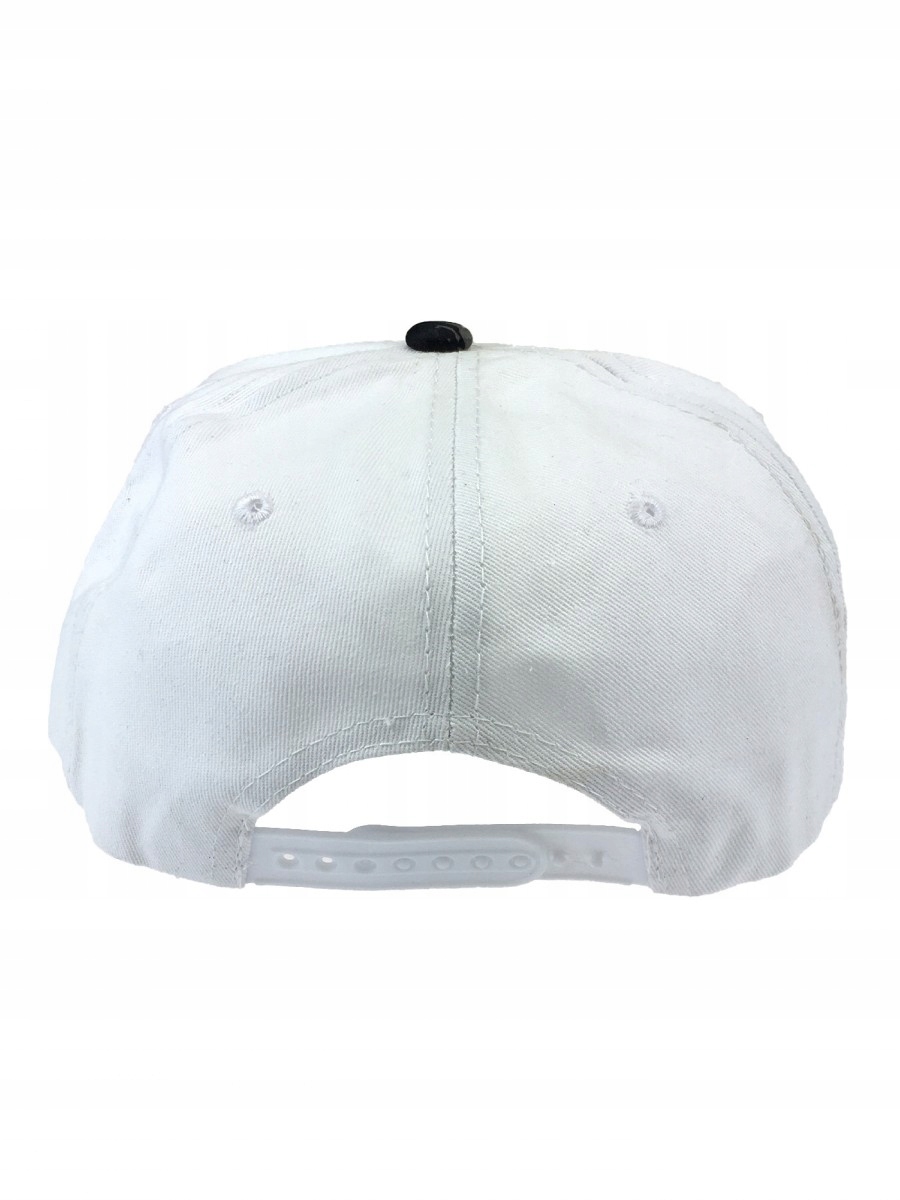 CZAPKA Z DASZKIEM BIAŁA FULL CAP - obrazek 3