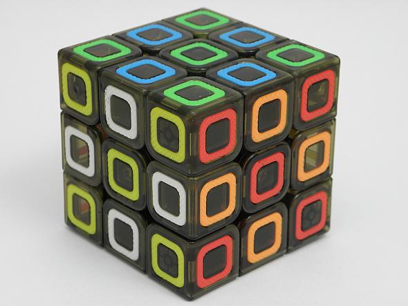 Kostka QiYi MoFangGe 3x3x3 Black - obrazek 3