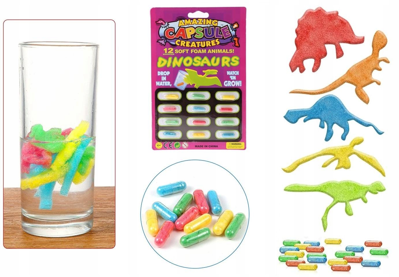 MAGICZNE KAPSUŁKI ROSNĄCE W WODZIE - DINOZAURY - obrazek 10