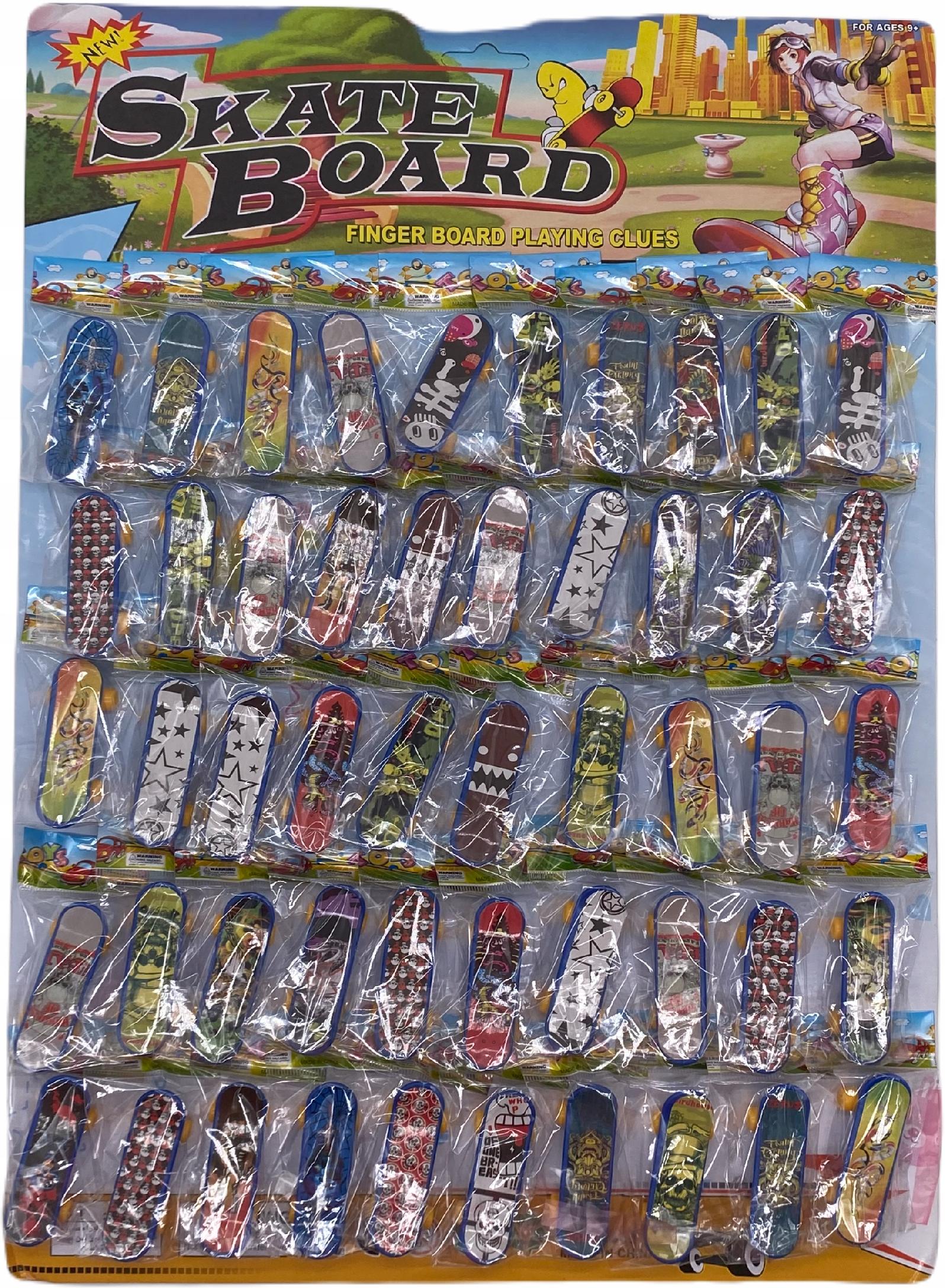 Deskorolka Zabawkowa FingerBoard Zestaw 4 sztuk - obrazek 4