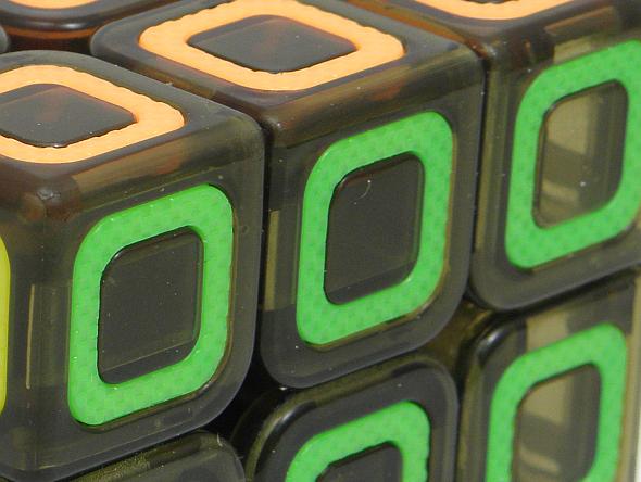 Kostka QiYi MoFangGe 3x3x3 Black - obrazek 4