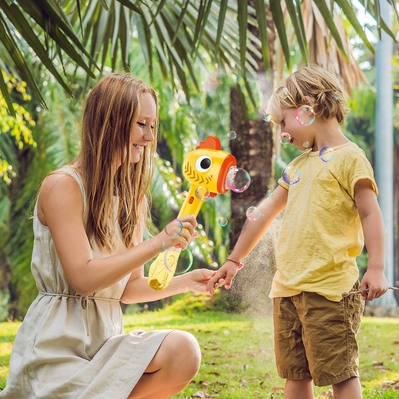 Maszyna do baniek mydlanych, Automatyczna dmuchawa KROKODYL ŚWIATŁO DŹWIĘK - obrazek 8