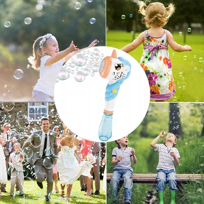 Maszyna do baniek mydlanych, Automatyczna dmuchawa KROKODYL ŚWIATŁO DŹWIĘK - obrazek 7