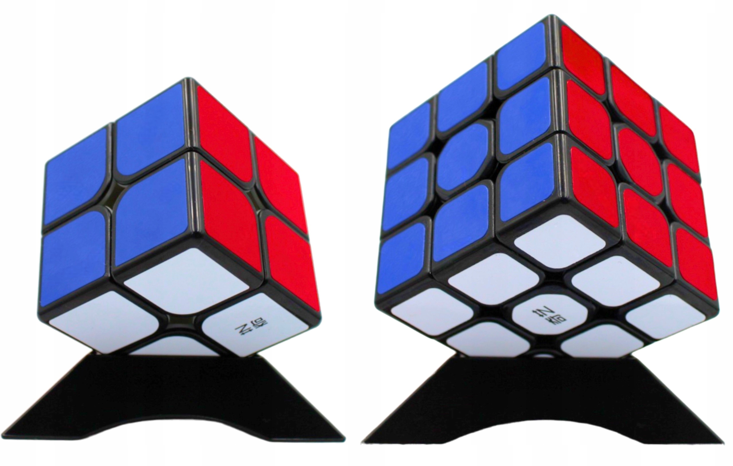 Kostka 2x2|3x3 QiYi Zestaw + 2 Podstawki + Smar GRATIS - obrazek 4