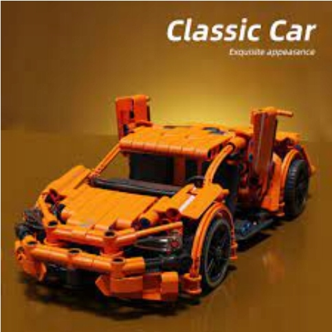 KLOCKI Technik samochód sportowy 469el - KLOCKI KONSTRUKCYJNE SEMBO - obrazek 4