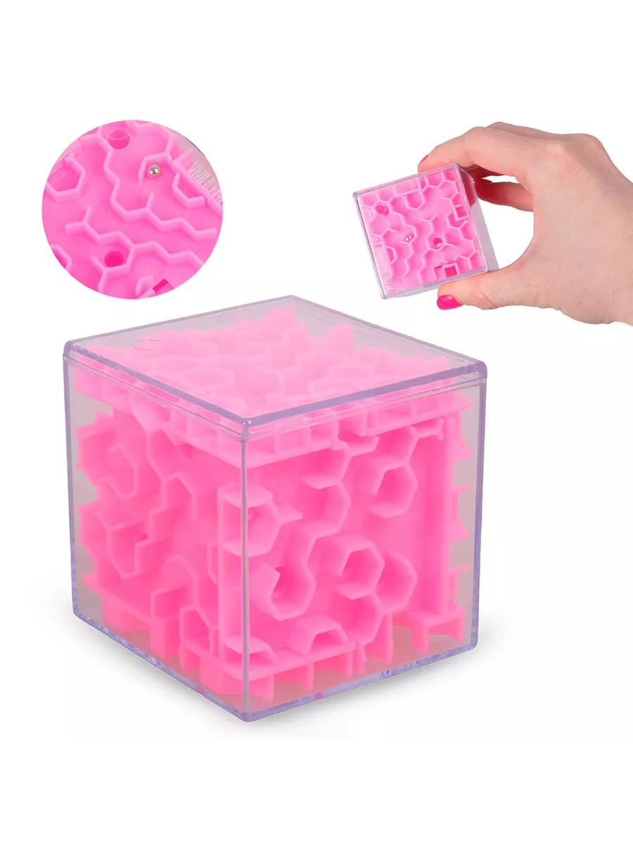 Kostka logiczna Labirynt 3D Gra Zręcznościowa - obrazek 5