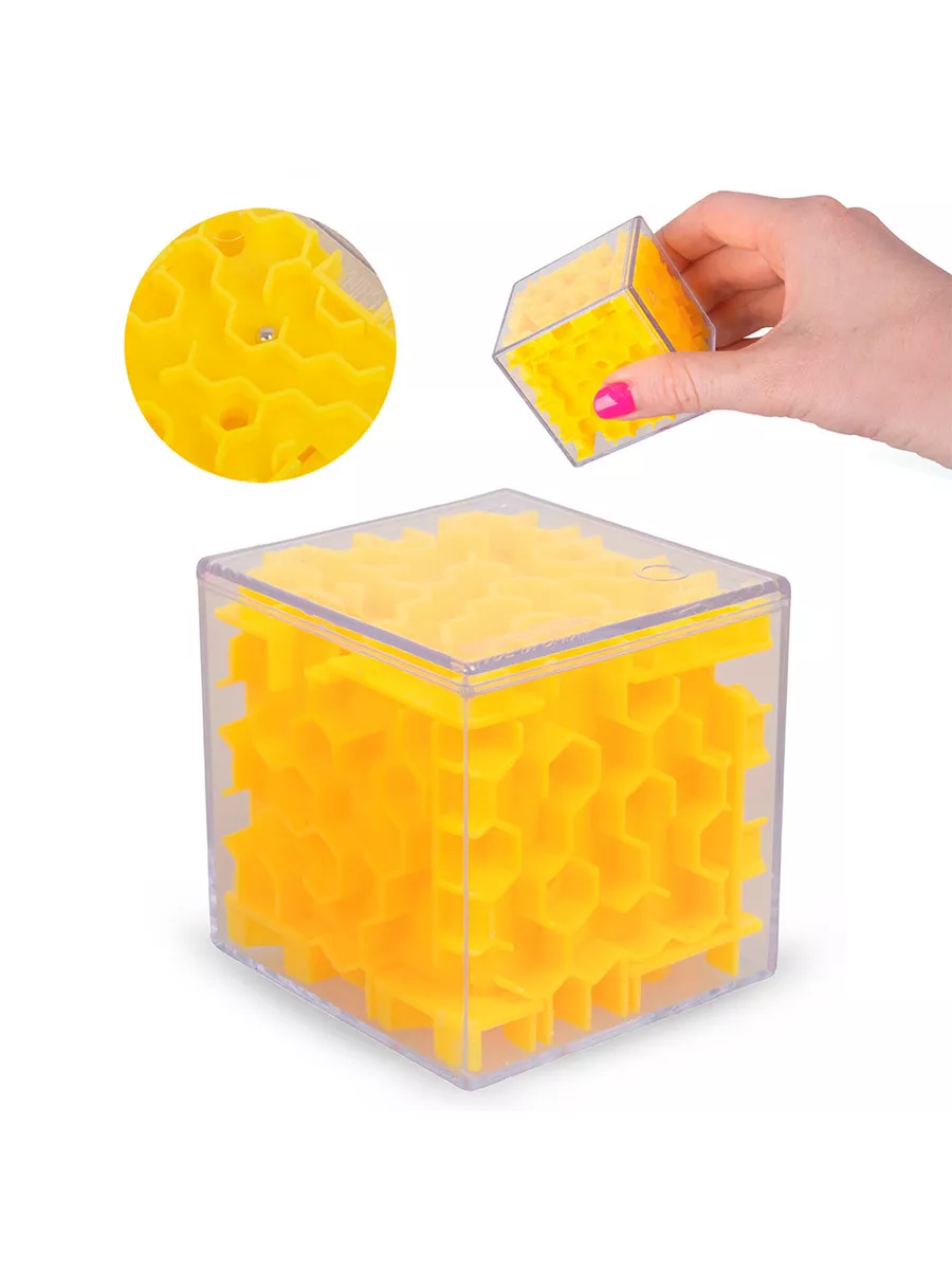 Kostka logiczna Labirynt 3D Gra Zręcznościowa - obrazek 4