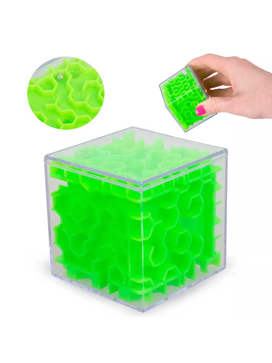 Kostka logiczna Labirynt 3D Gra Zręcznościowa - obrazek 3