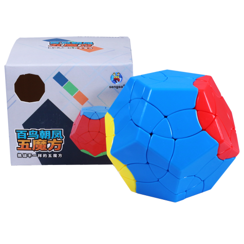Kostka ShengShou Phoenix Megaminx Stickerless Bright - obrazek 2