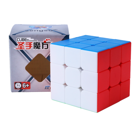 Kostka Logiczna ShengShou 3x3x3 Stickerless - obrazek 3